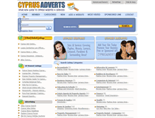 Tablet Screenshot of cyprusadverts.com